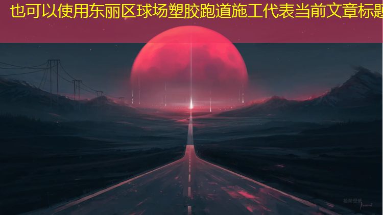 东丽区球场塑胶跑道施工